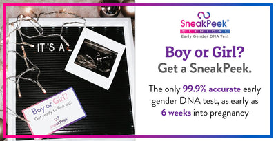 SneakPeek Clinical Early Gender DNA Blood Test